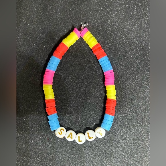 Sally Skellington (Nightmare Before Christmas) Heishi Bracelet - Picture 4 of 7